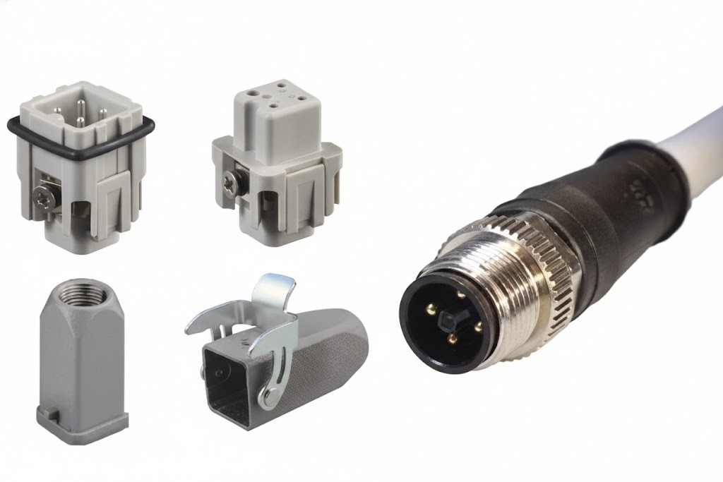 Tecnologia Harting e Conectores M12