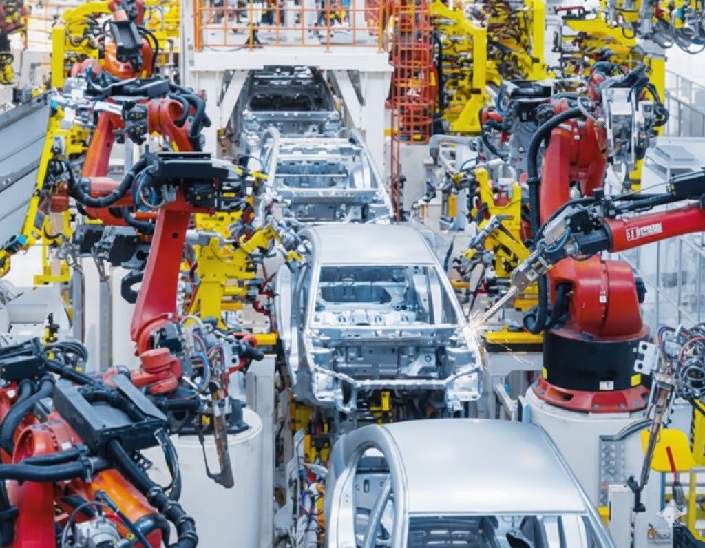Soluções Robóticas para a Fabricação Automotiva