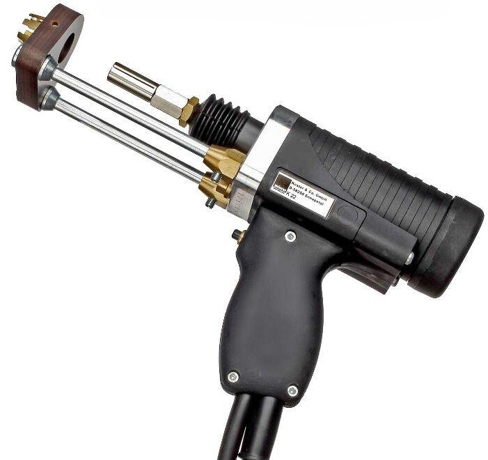 Pistola de soldar pinos